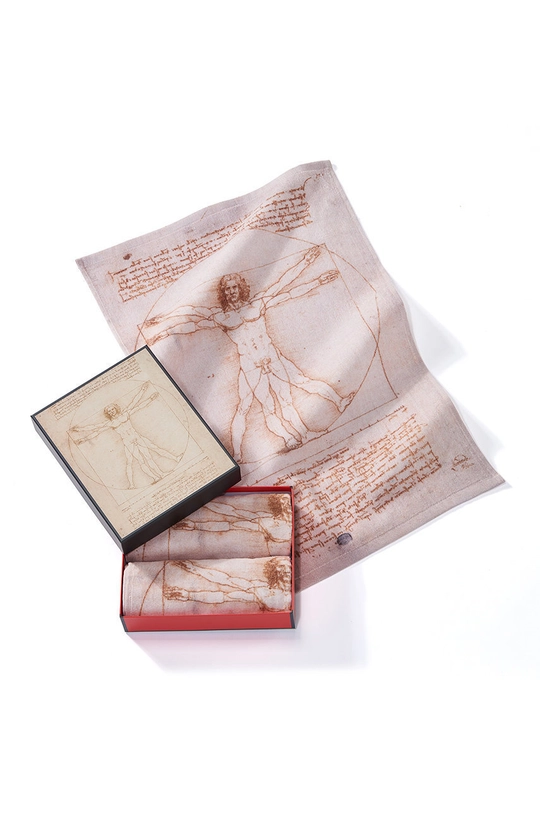 барвистий Рушник MuseARTa Leonardo da Vinci The Vitruvian Man (2-pack) Unisex