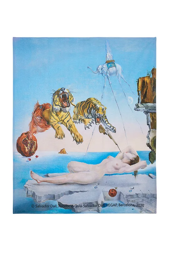 multicolor MuseARTa Ręcznik Salvador Dalí Dream Caused by the Flight of a Bee Around a Pomegranate a Second before Awakening Unisex
