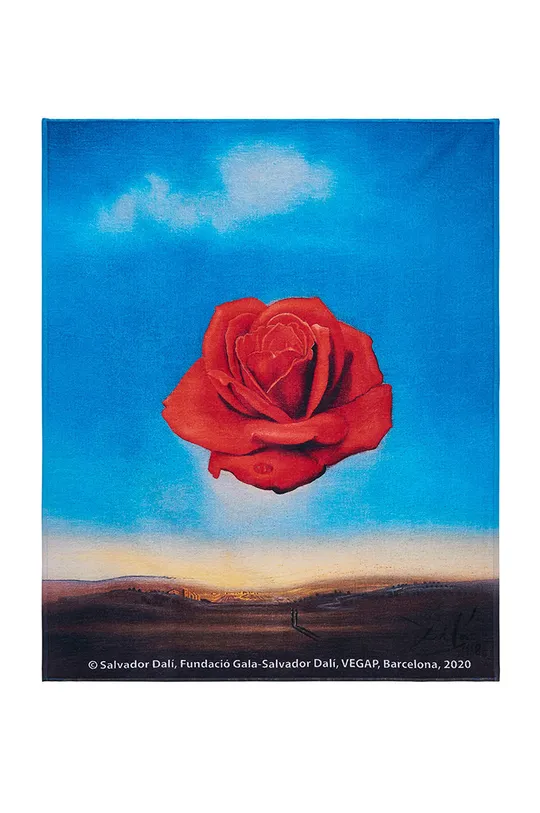 multicolor MuseARTa Ręcznik Salvador Dali - Meditative Rose Unisex
