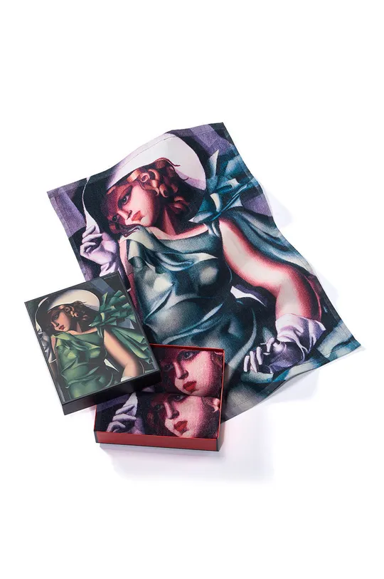 πολύχρωμο Πετσέτα MuseARTa Tamara de Lempicka Young Lady with Gloves (2-pack) Unisex