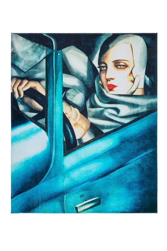 MuseARTa Ręcznik Tamara de Lempicka Tamara in the Green Bugatti multicolor