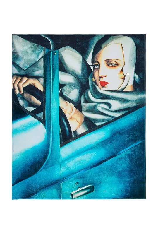 multicolor MuseARTa Ręcznik Tamara de Lempicka Tamara in the Green Bugatti Unisex