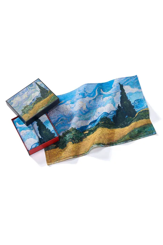 барвистий Рушник MuseARTa Vincent van Gogh - Wheatfield with Cypresses (2-Pack) Unisex