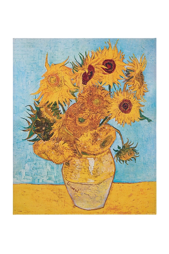 többszínű MuseARTa törölköző Vincent Van Gogh Vase with Twelve Sunflowers Uniszex