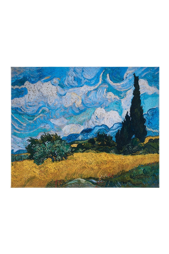 többszínű MuseARTa törölköző Vincent van Gogh - Wheatfield with Cypresses Uniszex