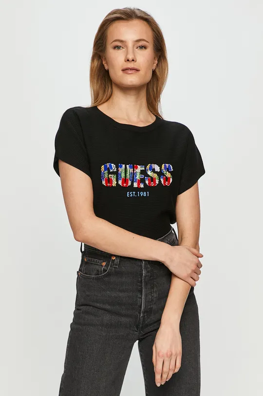 fekete Guess - Pulóver