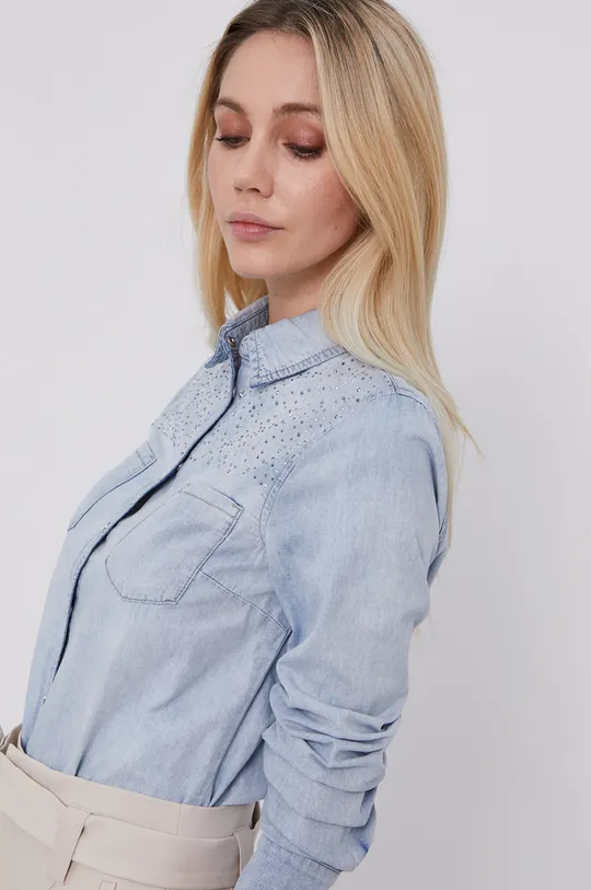 Morgan Koszula jeansowa Damski