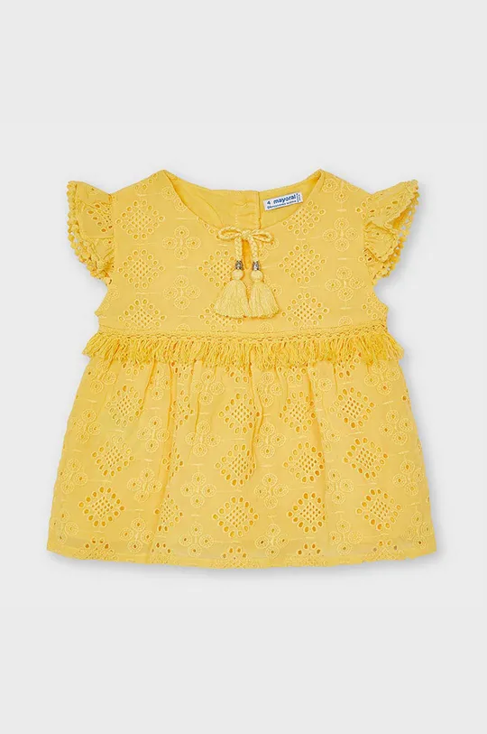 жёлтый Mayoral - Детская блузка Для девочек