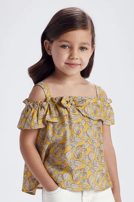 жовтий Mayoral - Дитяча блузка Для дівчаток