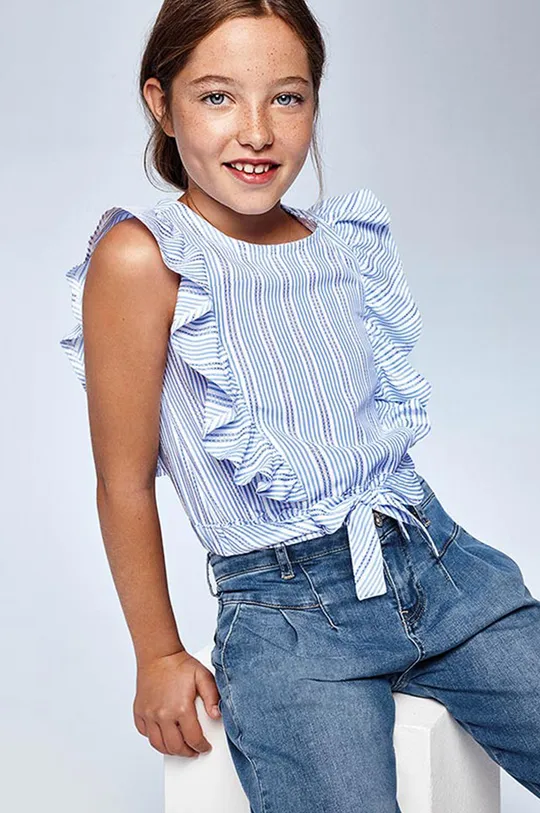 μπλε Mayoral - Παιδική μπλούζα Για κορίτσια