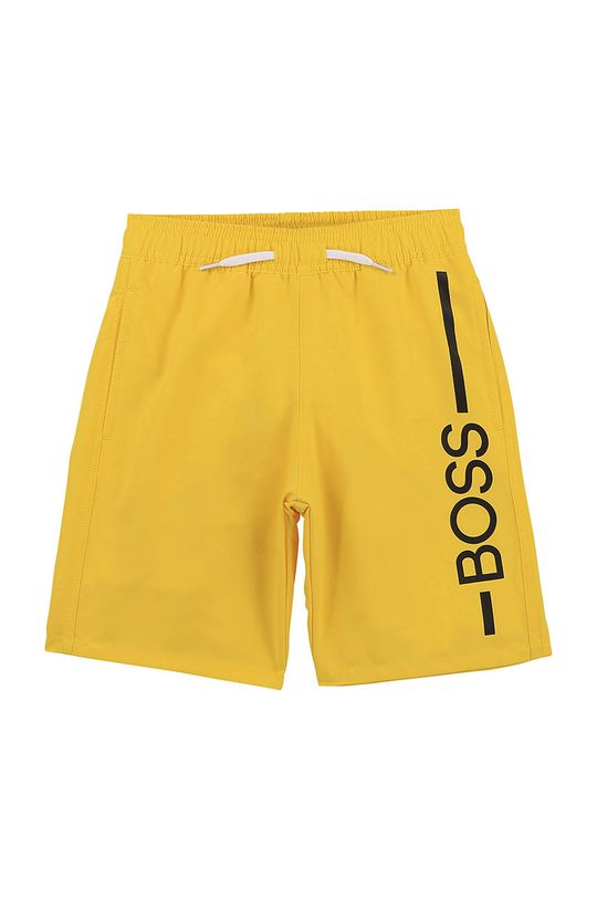 žlutá Boss - Dětské plavkové šortky Chlapecký