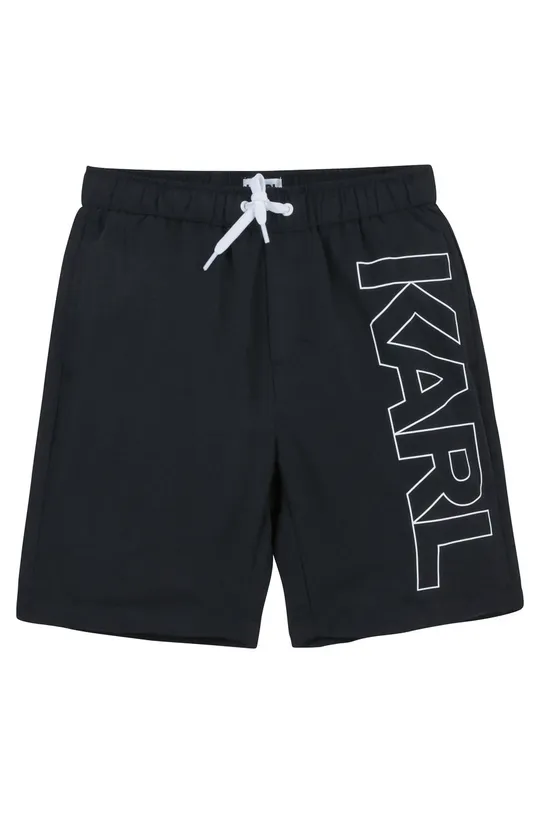 Karl Lagerfeld - Дитячі шорти для плавання чорний