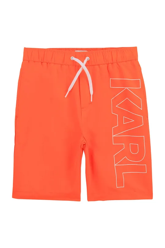 oranžová Karl Lagerfeld - Detské plavkové šortky Chlapčenský