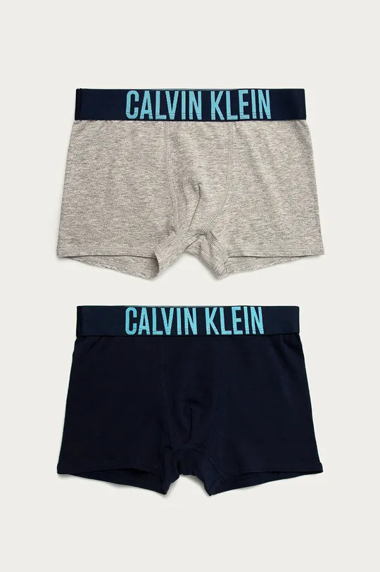 szary Calvin Klein Underwear - Bokserki dziecięce (2-pack) Chłopięcy