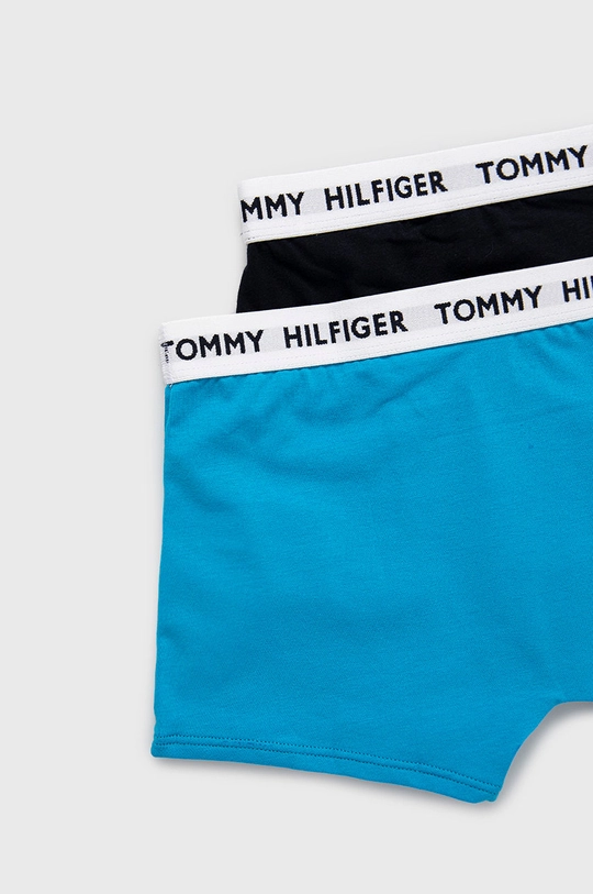 Tommy Hilfiger - Bokserki dziecięce (2-pack) turkusowy