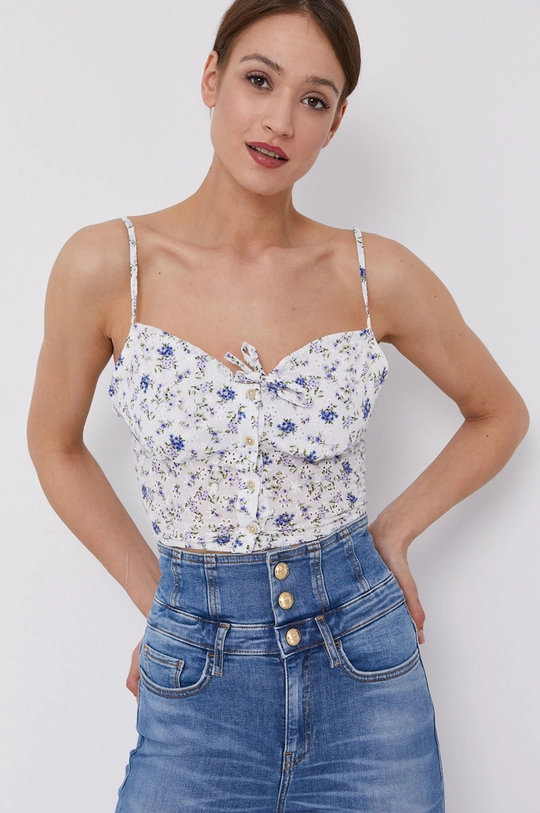 bijela Bluza Guess Ženski