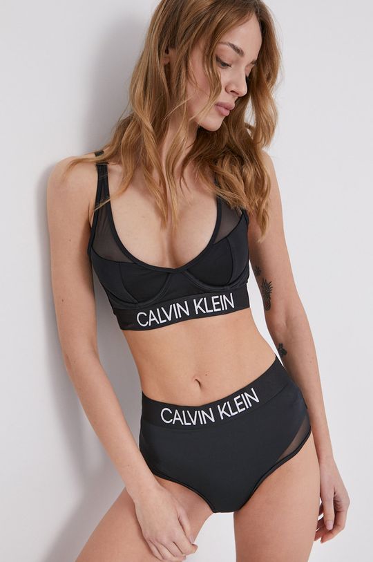 Plavkové nohavičky Calvin Klein čierna