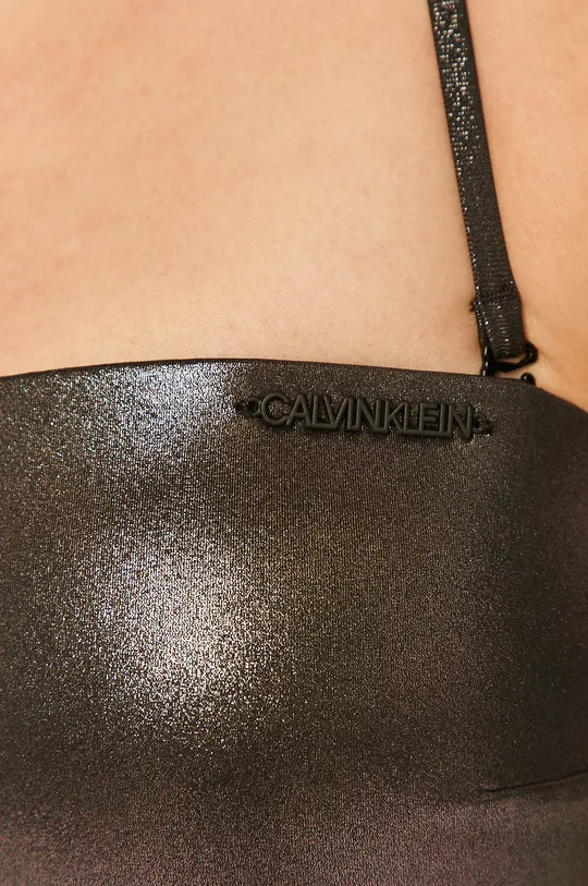 srebrny Calvin Klein - Biustonosz kąpielowy