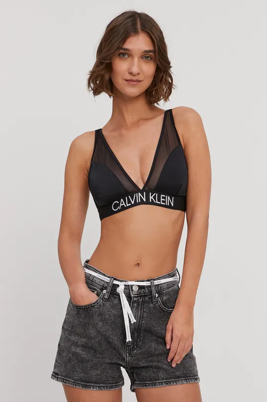 Купальный бюстгальтер Calvin Klein чёрный