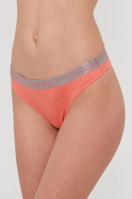 pomarańczowy Calvin Klein Underwear Stringi Damski