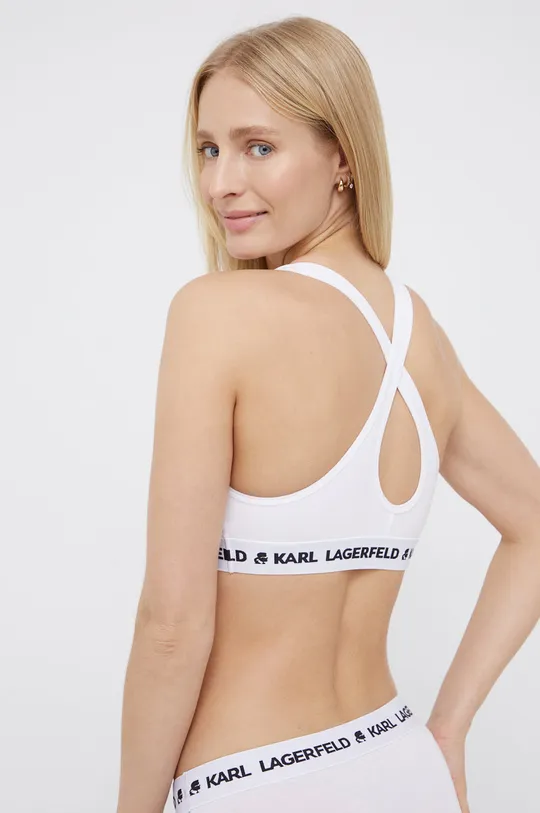 Karl Lagerfeld Biustonosz sportowy 211W2109 biały