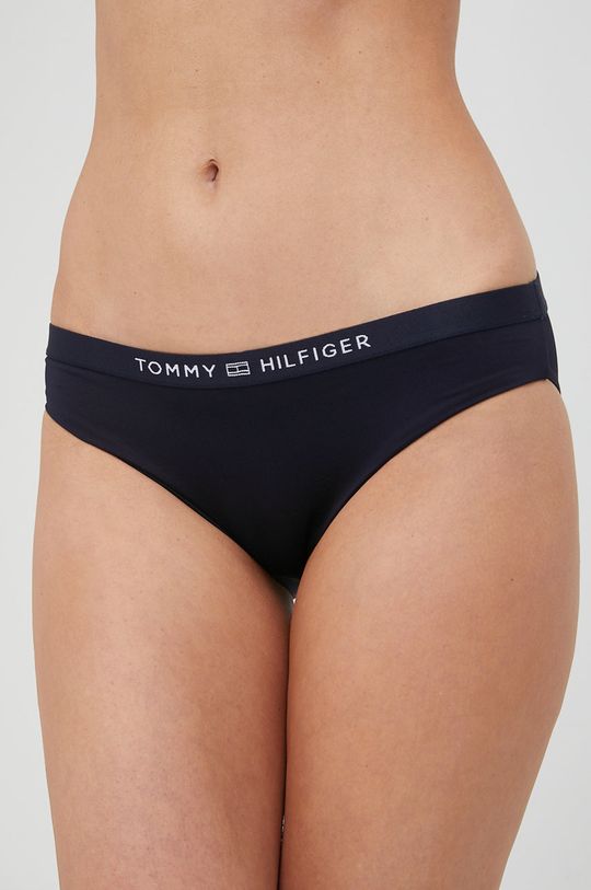 tmavomodrá Tommy Hilfiger - Plavkové nohavičky Dámsky