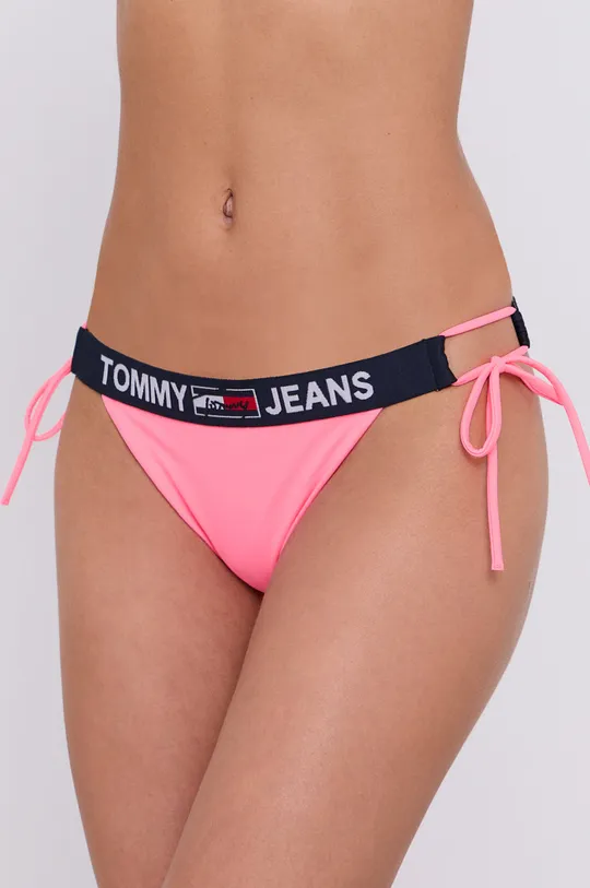 różowy Tommy Jeans - Figi kąpielowe UW0UW02944.4891 Damski
