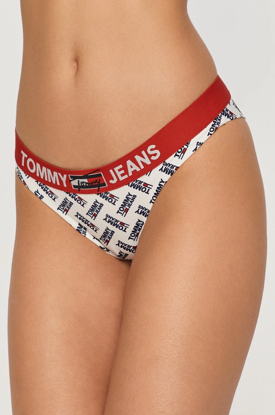 biały Tommy Jeans - Figi kąpielowe UW0UW02942.4891 Damski