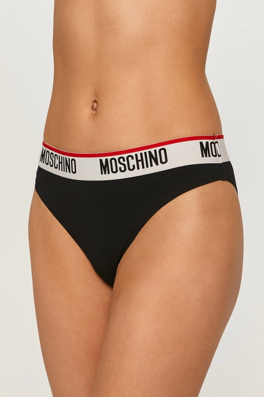 čierna Plavková podprsenka Moschino Underwear (2-pak) Dámsky