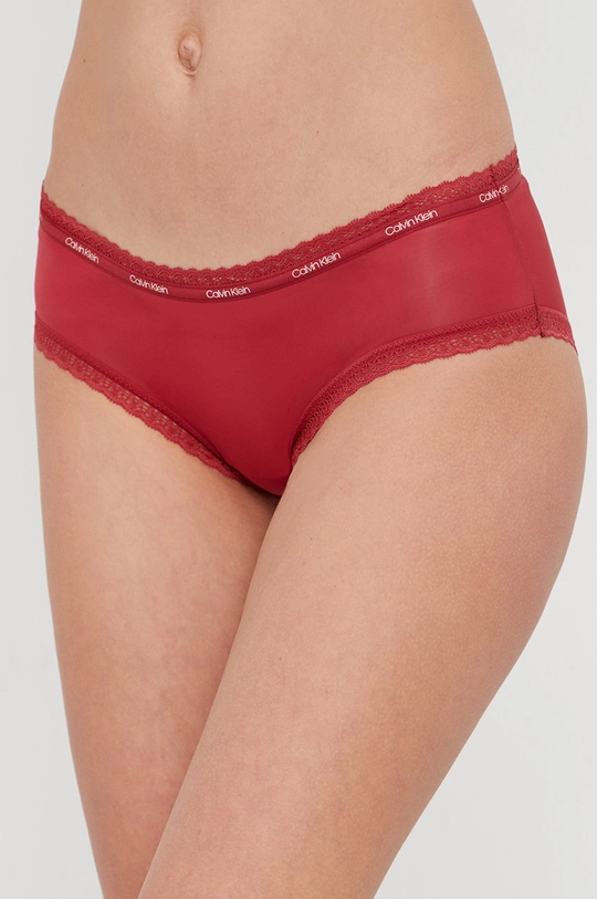 bordowy Calvin Klein Underwear Figi Damski