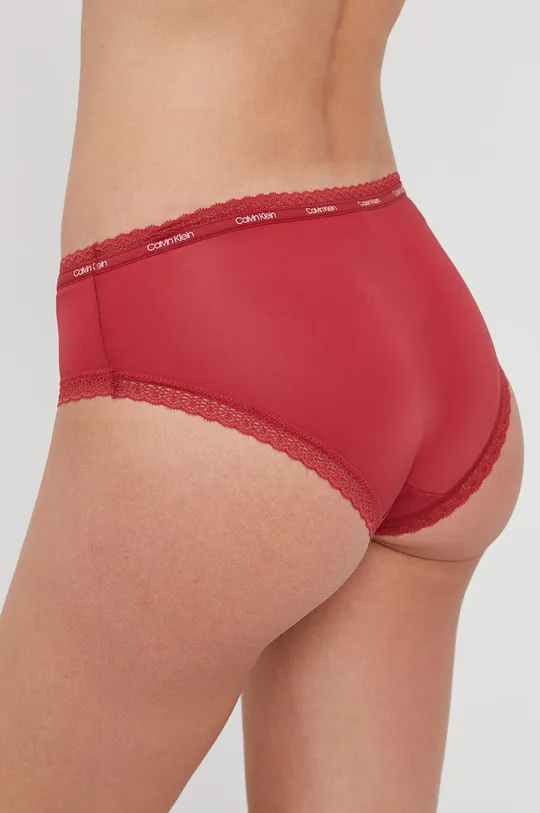 Nohavičky Calvin Klein Underwear burgundské