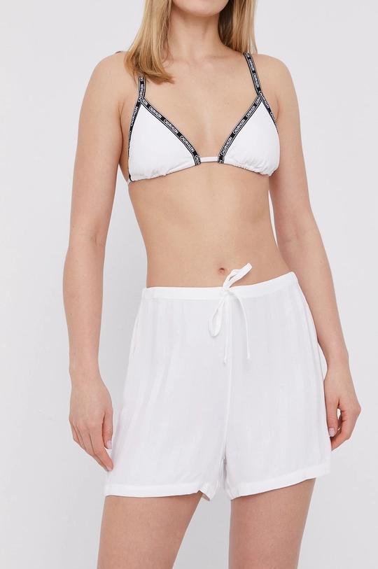 biały Calvin Klein Underwear Szorty piżamowe Damski