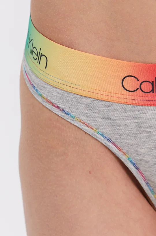 szary Calvin Klein Underwear Stringi