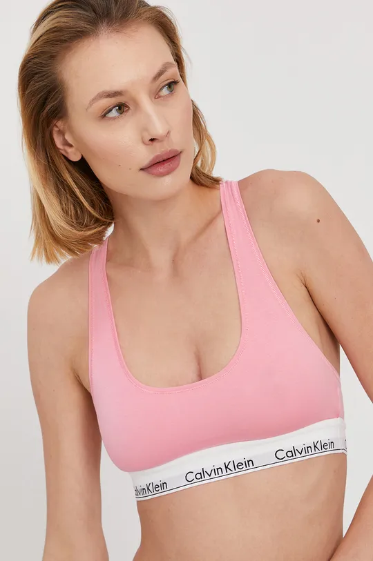 ružová Športová podprsenka Calvin Klein Underwear Dámsky
