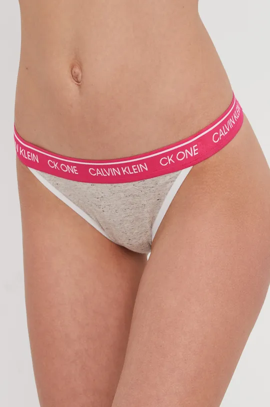 szary Calvin Klein Underwear Figi CK One Damski