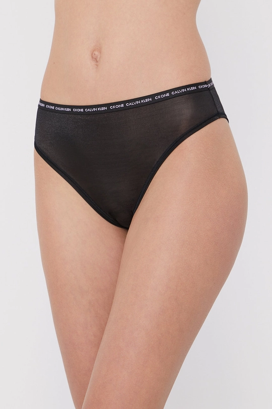 czarny Calvin Klein Underwear Figi Damski