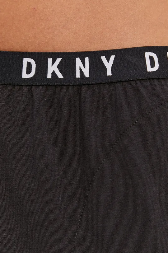 čierna Pyžamové nohavice Dkny