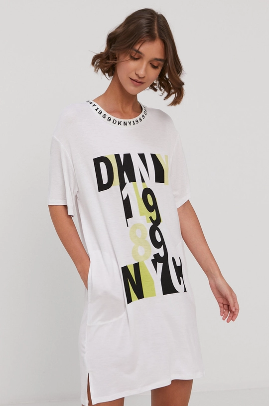 biały Dkny Koszula nocna YI2322475 Damski