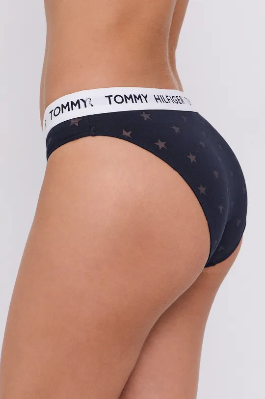 Nohavičky Tommy Hilfiger tmavomodrá