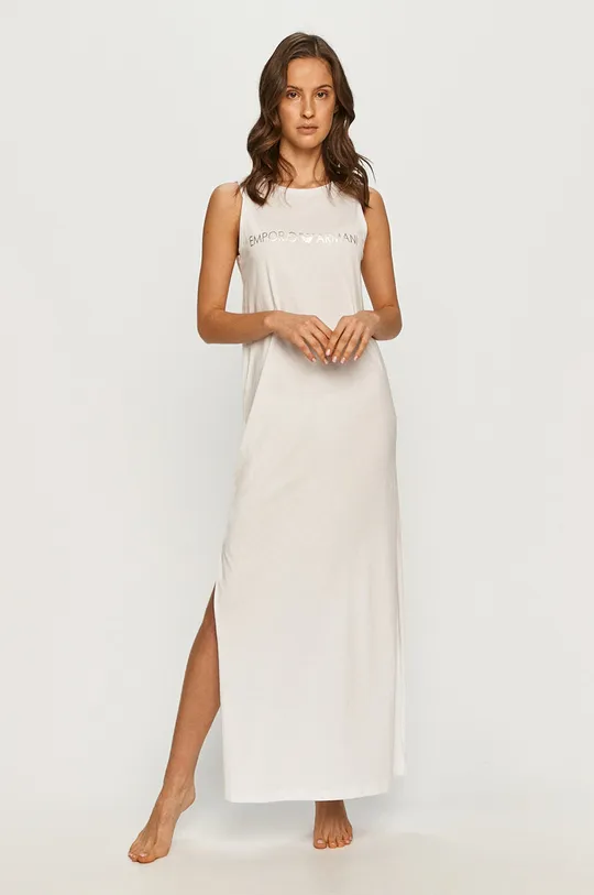 biały Emporio Armani - Sukienka 262635.1P340 Damski