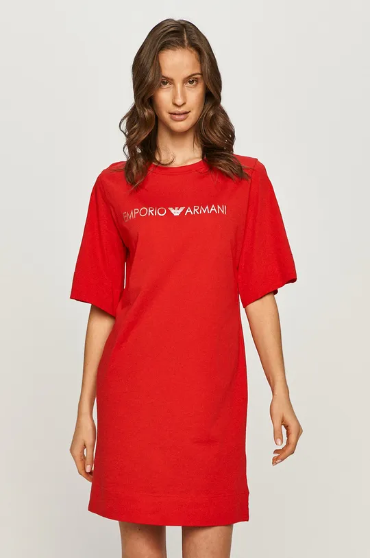 червоний Сукня Emporio Armani Underwear Жіночий