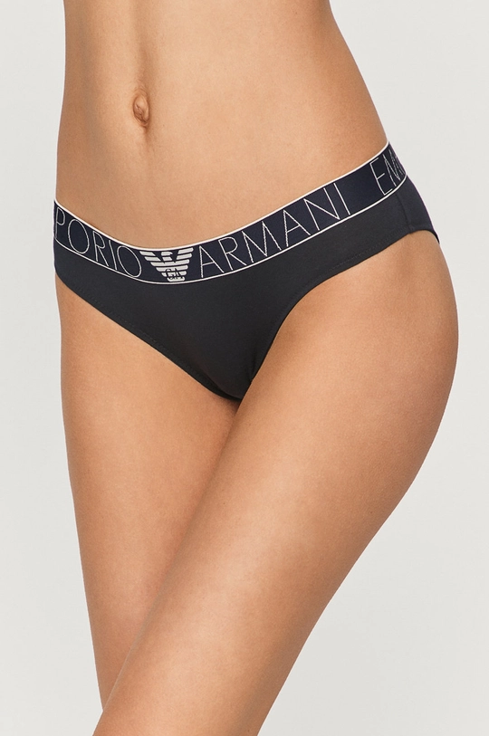 granatowy Emporio Armani - Figi (2-pack) 163334.1P227 Damski