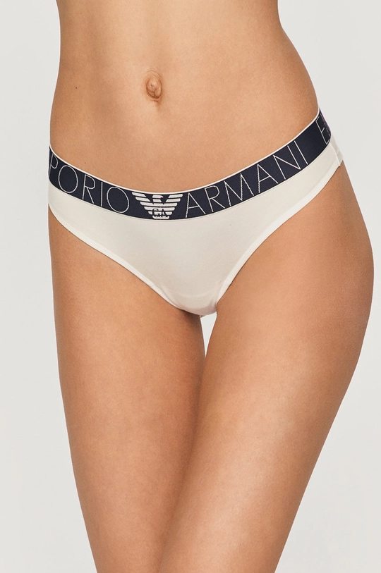 biały Emporio Armani - Brazyliany (2-pack) 163337.1P227 Damski