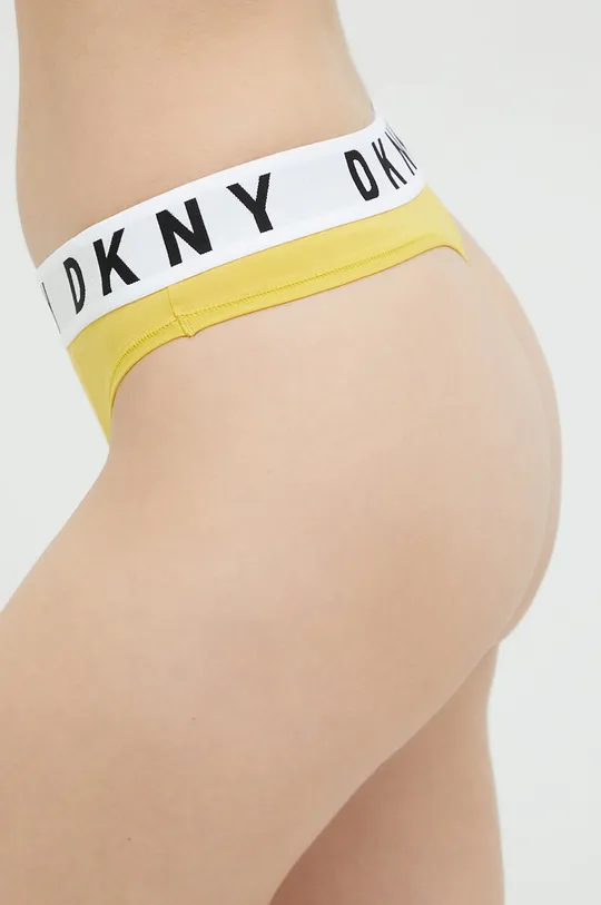 Στρινγκ DKNY κίτρινο