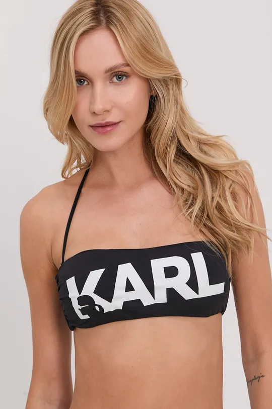 μαύρο Bikini top Karl Lagerfeld Γυναικεία