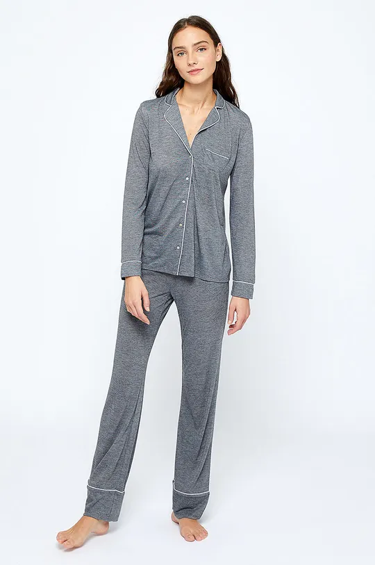 Etam - Pyžamové nohavice Warm Day sivá