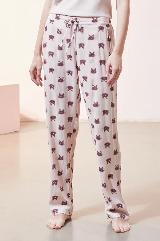 розовый Etam - Пижамные брюки Fortune Женский