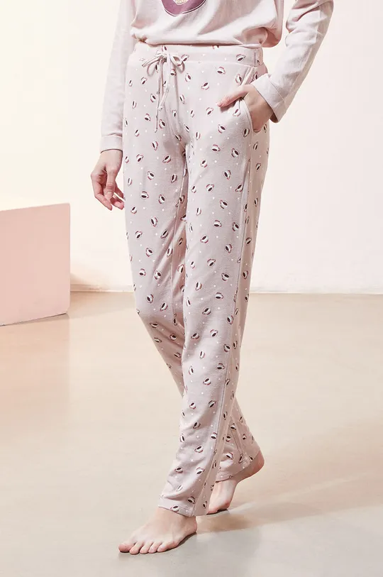 ružová Etam - Pyžamové nohavice FEDO