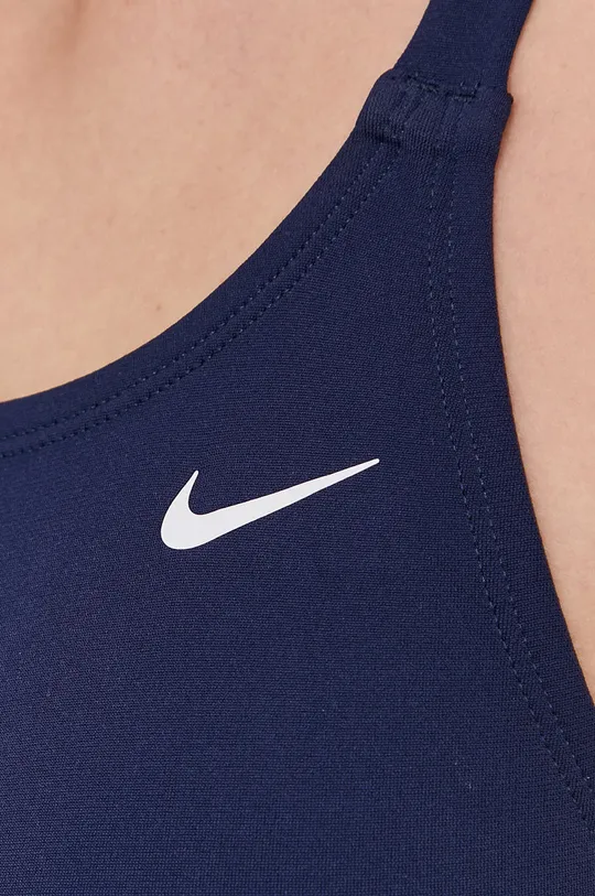 granatowy Nike jednoczęściowy strój kąpielowy Hydrastrong Solid
