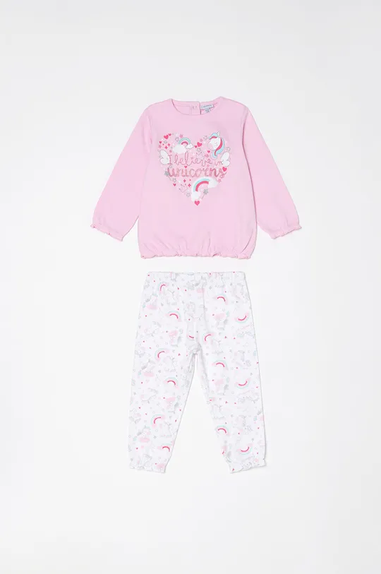 różowy OVS - Piżama dziecięca 68-92 cm Dziewczęcy